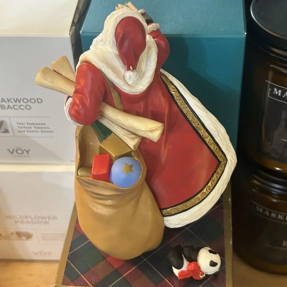 Hallmark Keepsake Christmas Ornaments Lot of 5 Holiday Santa Cats Nutcracker
